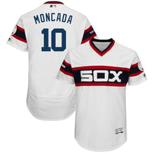 Load image into Gallery viewer, Yoan Moncada Chicago White Sox Majestic Alternate Collection Flex Base Player Jersey – White