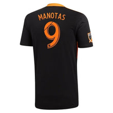 Load image into Gallery viewer, Mauro Manotas Houston Dynamo 2018 Secondary Player Jersey – Black