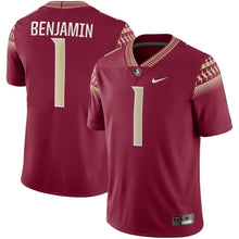 Load image into Gallery viewer, Kelvin Benjamin Florida State Seminoles Game Jersey – Garnet