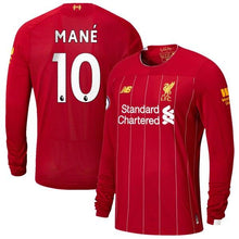 Load image into Gallery viewer, Sadio Mané Liverpool New Balance 2019/20 Home Player Long Sleeve Jersey – Red