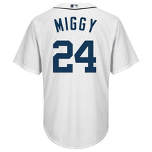 Load image into Gallery viewer, Miguel Cabrera Detroit Tigers Majestic Nickname Cool Base Player Jersey - White