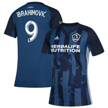 Load image into Gallery viewer, Zlatan Ibrahimovic LA Galaxy Women's 2019 Secondary Player Jersey – Navy