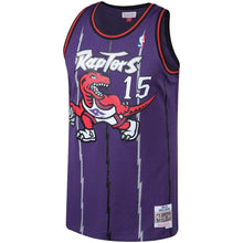 Load image into Gallery viewer, Vince Carter Toronto Raptors Mitchell &amp; Ness  Hardwood Classics Jersey – Purple