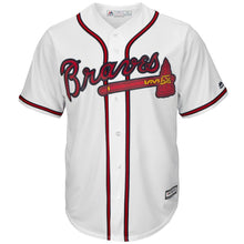 Load image into Gallery viewer, Nick Markakis Atlanta Braves Majestic 2019 Home Cool Base Player Jersey – White