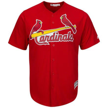 Load image into Gallery viewer, Paul Goldschmidt St. Louis Cardinals Majestic Alternate Official Cool Base Player Jersey – Scarlet/White