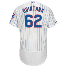 Load image into Gallery viewer, Jose Quintana Chicago Cubs Majestic Flex Base Collection Player Jersey - White