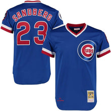 Load image into Gallery viewer, Ryne Sandberg 1984 Chicago Cubs Mitchell &amp; Ness Throwback Jersey - Royal