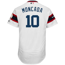 Load image into Gallery viewer, Yoan Moncada Chicago White Sox Majestic Alternate Collection Flex Base Player Jersey – White