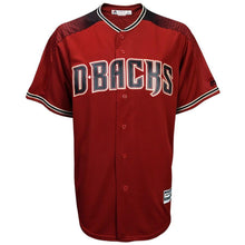 Load image into Gallery viewer, Ketel Marte Arizona Diamondbacks Majestic Alternate Official Cool Base Player Jersey - Red/Black