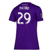 Load image into Gallery viewer, Santiago Patiño Orlando City SC Women's 2019 Bring The Noise Player Jersey – Purple
