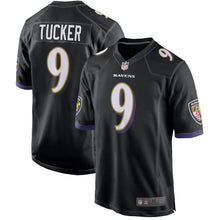 Load image into Gallery viewer, Justin Tucker Baltimore Raven American football jersey