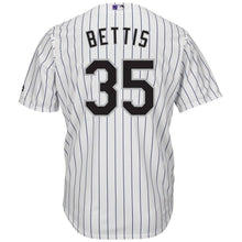 Load image into Gallery viewer, Chad Bettis Colorado Rockies Majestic Home Cool Base Jersey - White
