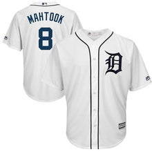 Load image into Gallery viewer, Mikie Mahtook Detroit Tigers Majestic Home Cool Base Player Jersey - White