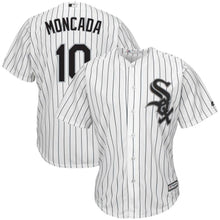 Load image into Gallery viewer, Yoan Moncada Chicago White Sox Majestic Alternate Official Cool Base Replica Player Jersey - Black/White