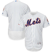 Load image into Gallery viewer, New York Mets Majestic Home Flex Base Collection Team Jersey - White/Royal
