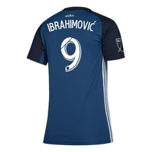 Load image into Gallery viewer, Zlatan Ibrahimovic LA Galaxy Women's 2019 Secondary Player Jersey – Navy