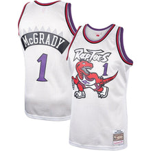 Load image into Gallery viewer, Tracy McGrady Toronto Raptors Mitchell &amp; Ness Hardwood Classics Swingman Jersey