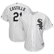 Load image into Gallery viewer, Welington Castillo Chicago White Sox Majestic Home Cool Base Player Jersey – White