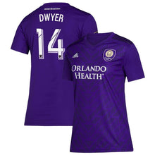 Load image into Gallery viewer, Dom Dwyer Orlando City SC Women's 2019 Bring The Noise Player Jersey – Purple